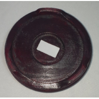 Chinese onderzetter, rood/bruin